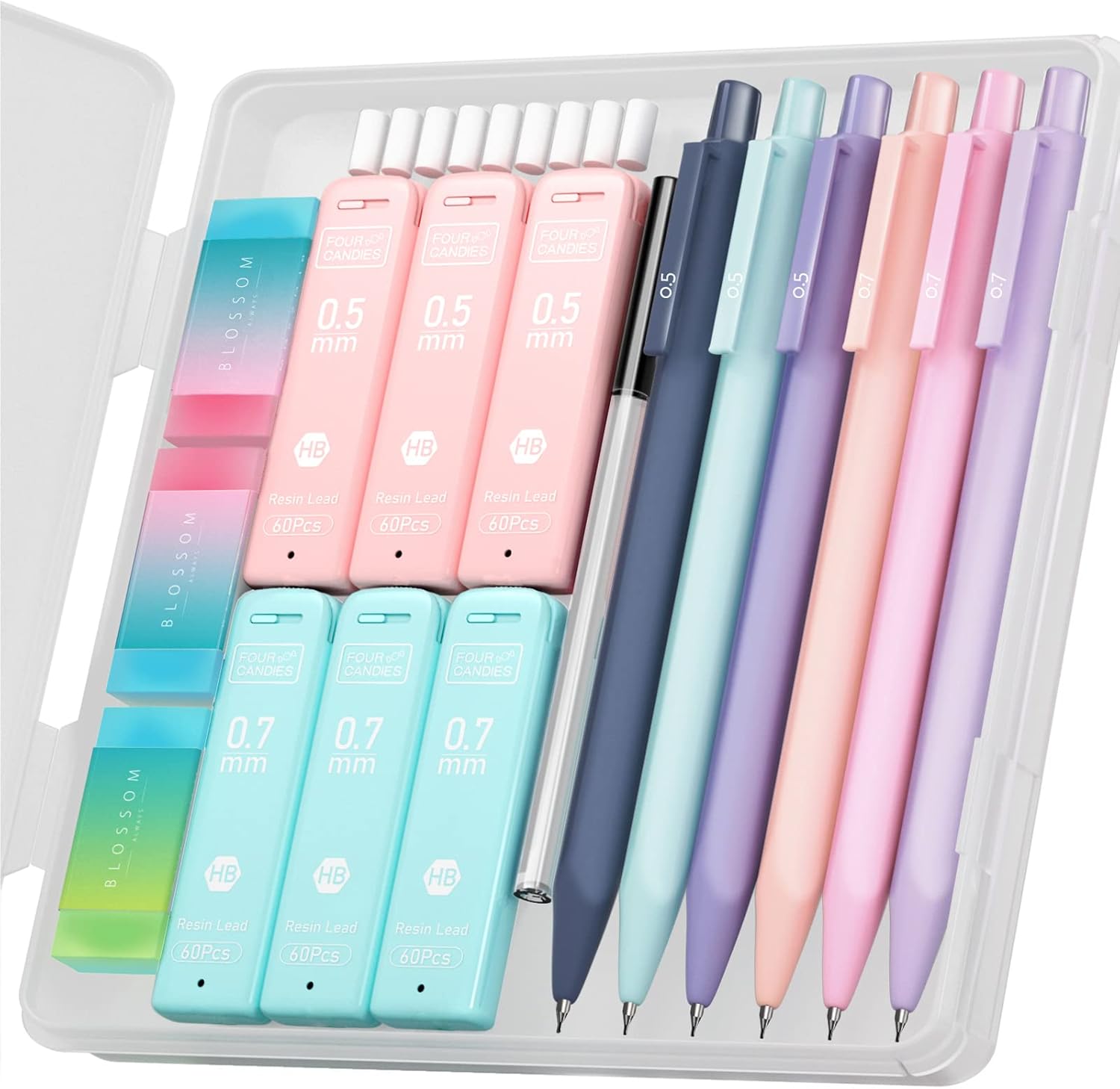 back to school supplies pencil set