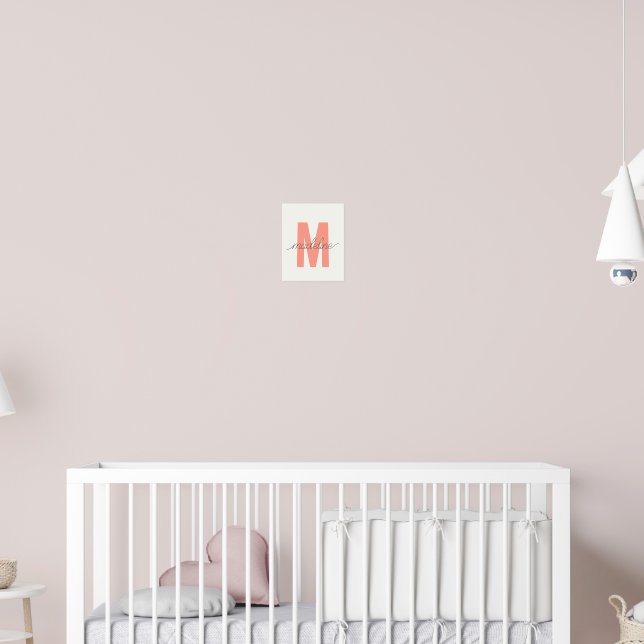 Custom Initial Print | Modern Monogram Wall Art - Image 10